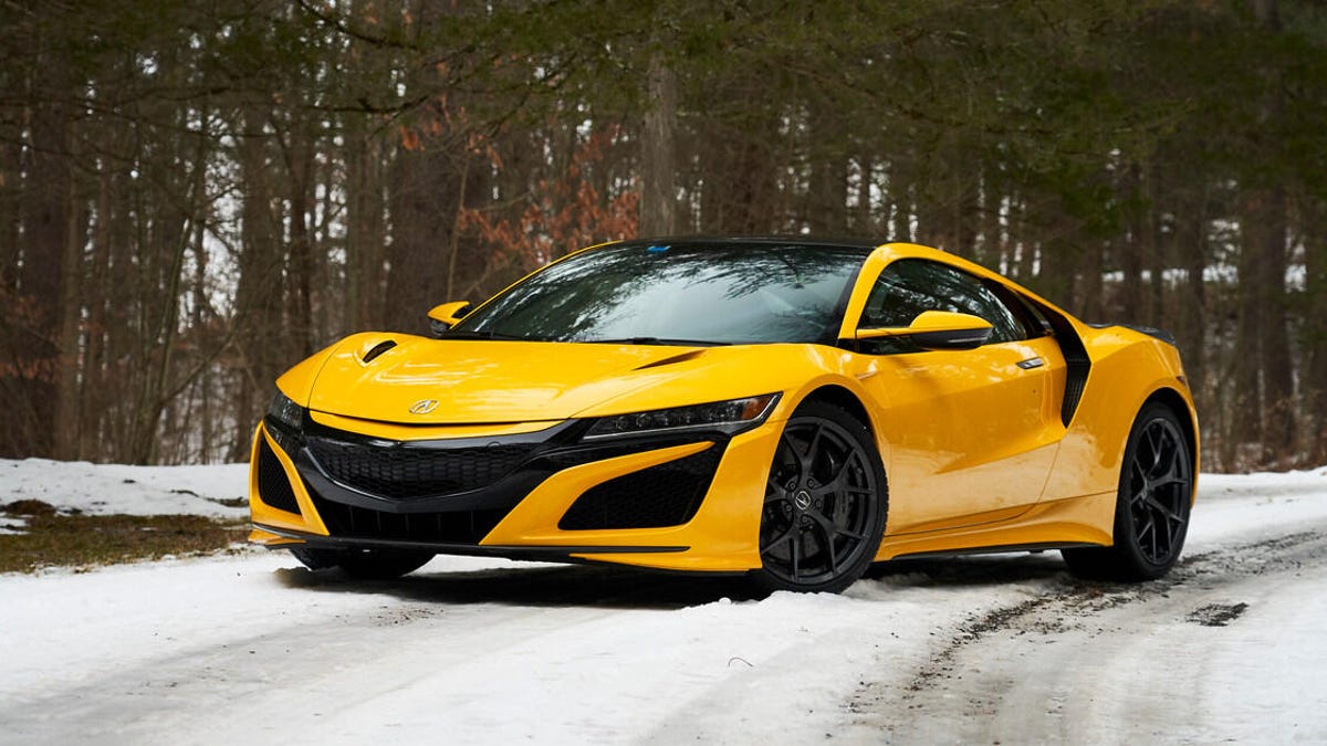 2020 Acura NSX quick drive review: The ultimate cure for winter blues - CNET