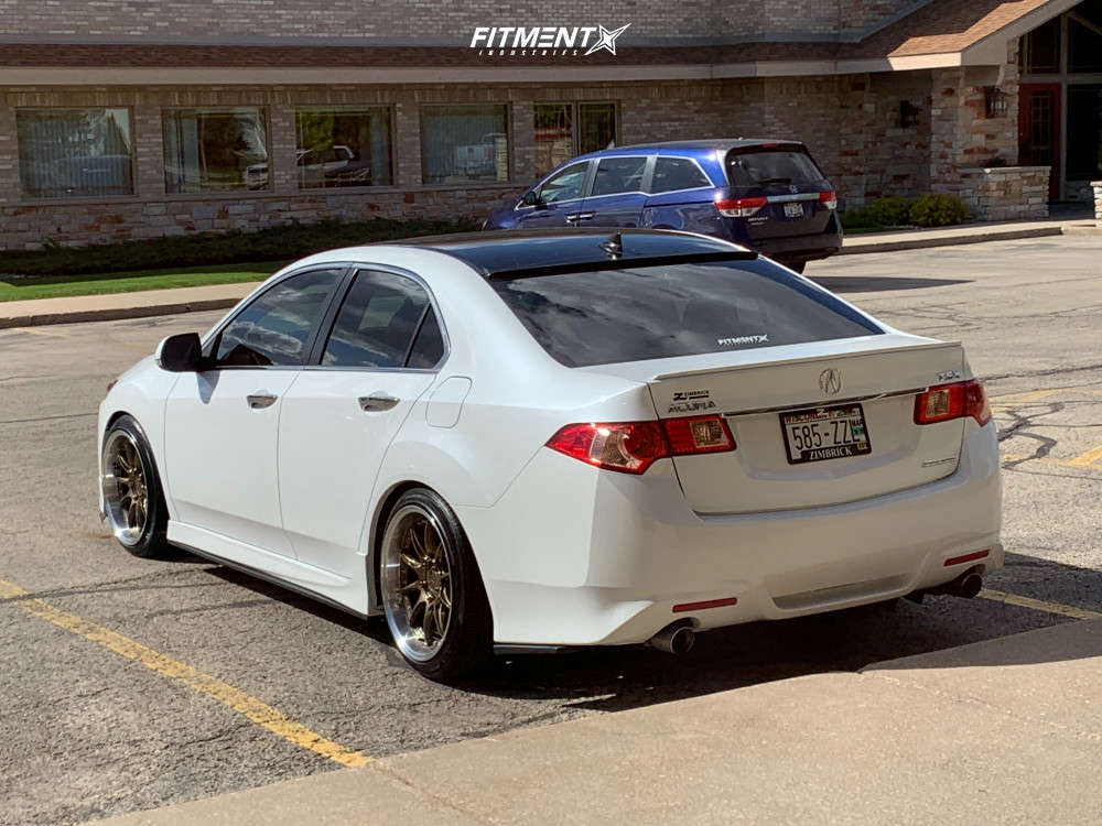 2014 Acura TSX Special Edition with 18x9.5 Aodhan Ds07 and Hankook 225x40  on Coilovers | 1718827 | Fitment Industries