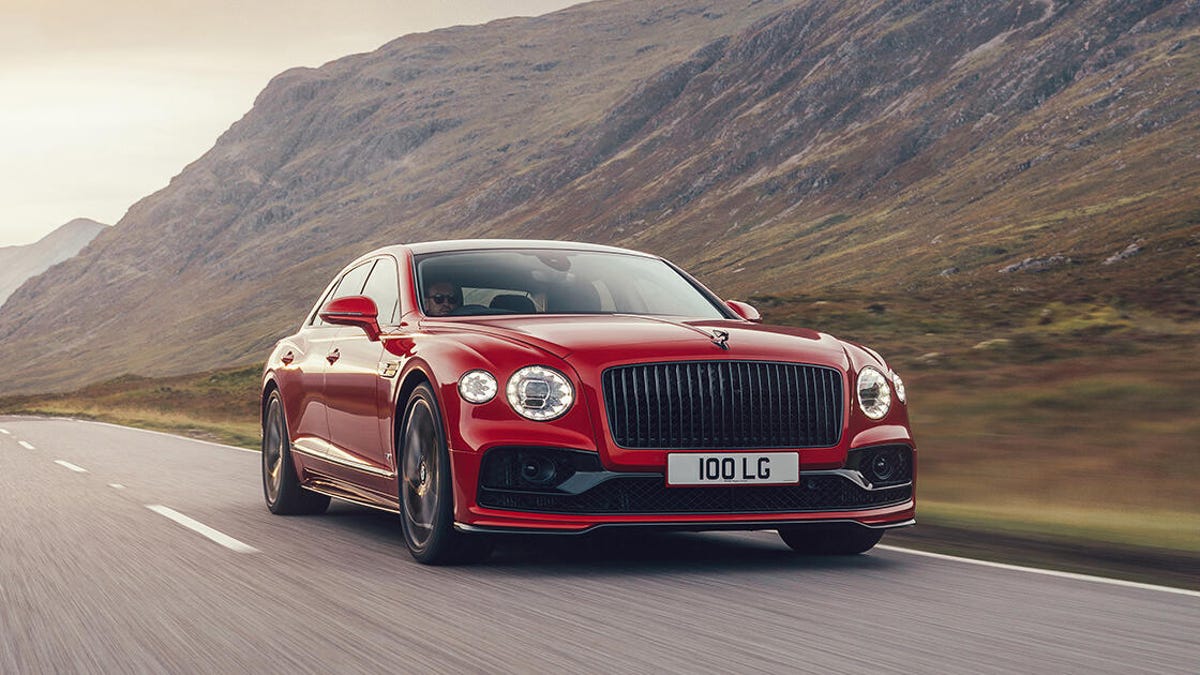 2021 Bentley Flying Spur now available with a twin-turbo V8 - CNET