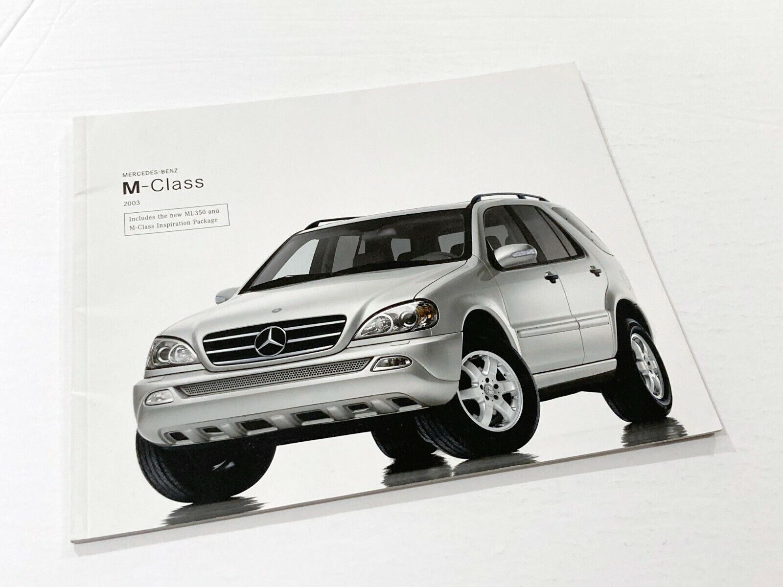 2003 Mercedes-Benz M-Class ML 350 ML 500 Brochure | eBay