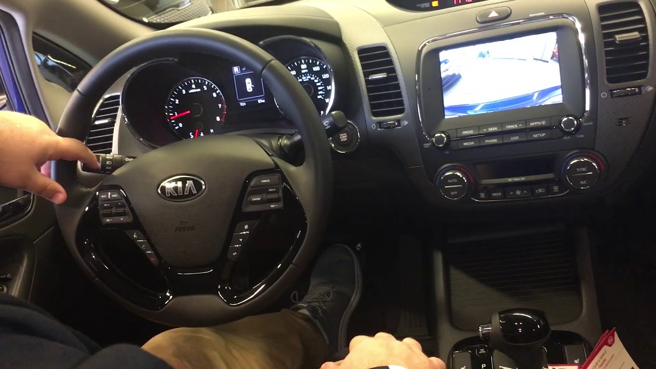 2018 Kia Forte interior features and functions video at Federico Kia Wood  River, IL - YouTube