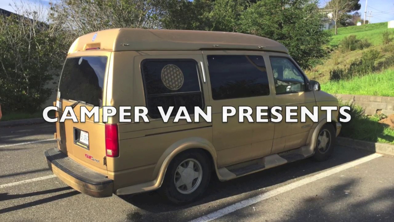 1997 GMC Safari Camper Van - YouTube