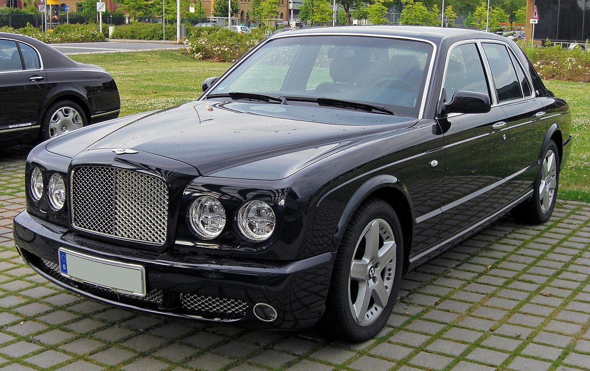 File:Bentley Arnage T Limited Edition Mariner No. 3 of 6 20090706 front.JPG  - Wikimedia Commons