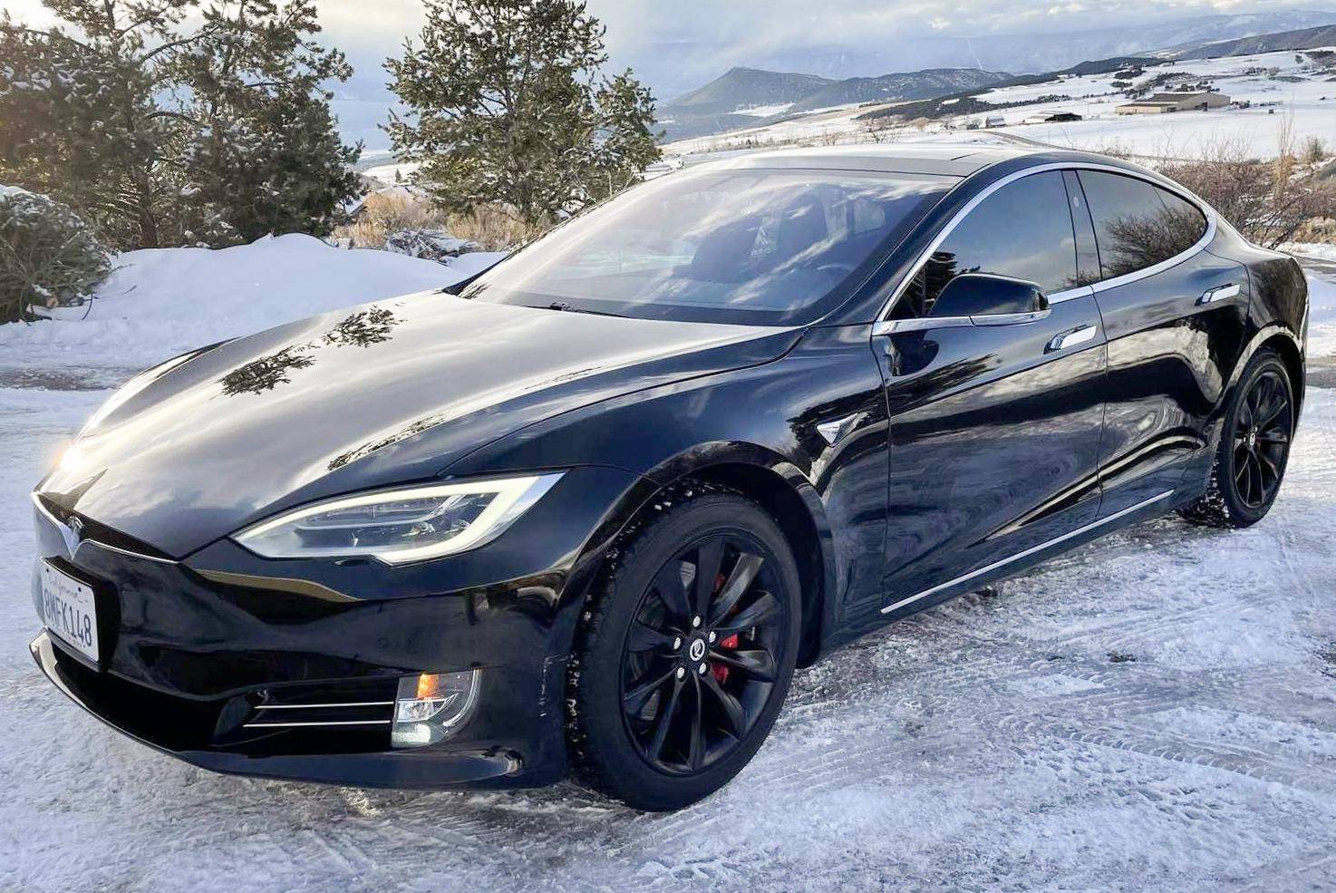 2018 Tesla Model S P100D auction - Cars & Bids