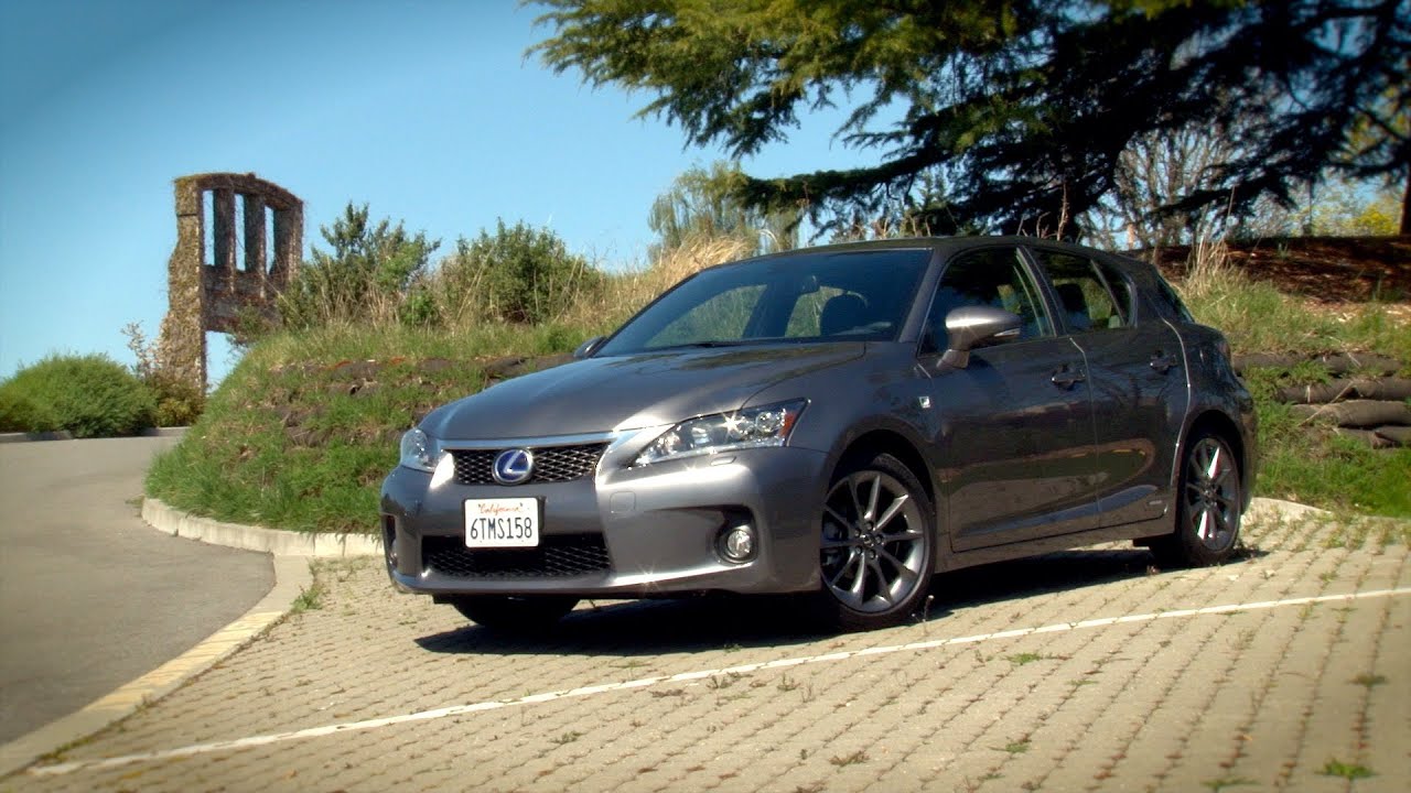 Driving Sports TV - 2013 Lexus CT200h Hybrid Hatch Reviewed - YouTube