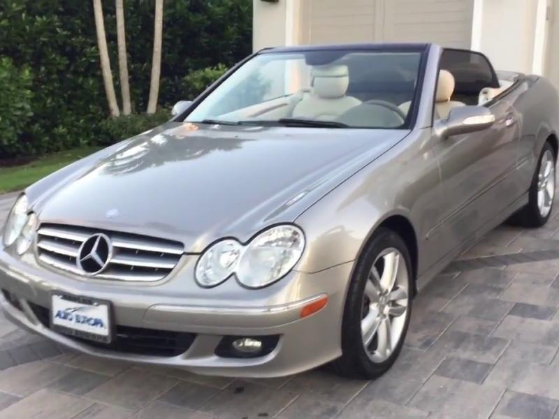 2006 Mercedes Benz CLK350 Cabriol Review and Test Drive by Bill Auto Europa  Naples - YouTube