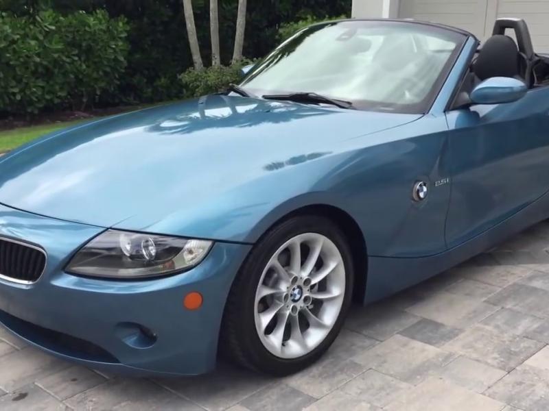 2005 BMW Z4 2.5i Roadster Review and Test Drive by Bill - Auto Europa  Naples - YouTube