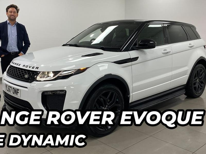 2018 Range Rover Evoque HSE Dynamic - YouTube