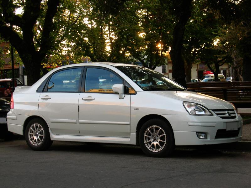 File:Suzuki Aerio 1.6 GLX Sedan 2006 (15077114176).jpg - Wikimedia Commons